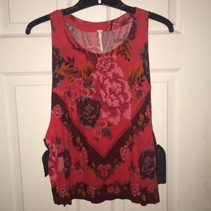 Floral free people top